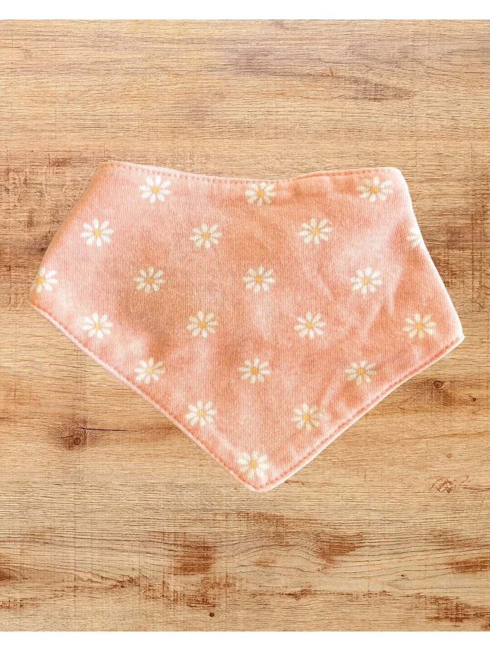 Baby Girl Bandana Bib Set of 3 Hearts Stripes Floral Drool Feeding Bibs